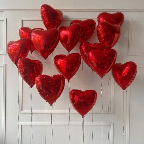 Повітряні кулі - Червоні Cерця  red-balloons-3 фото
